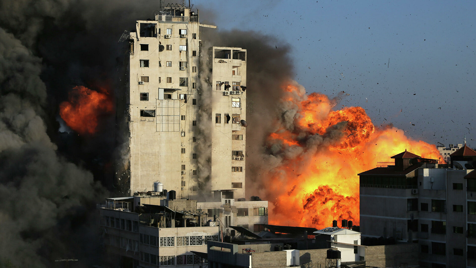 bombardeo de Israel a territorios palestinos