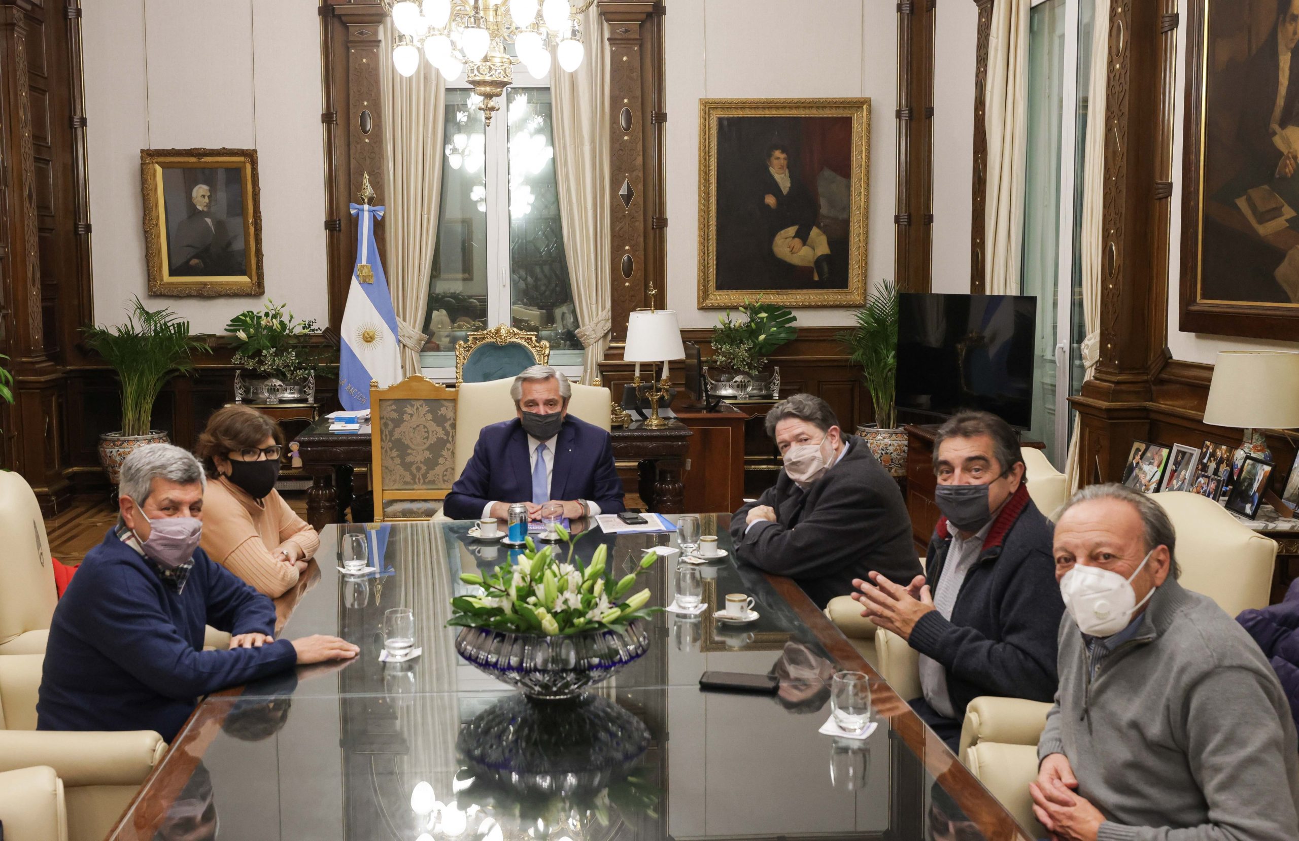 Unidad Popular con Alberto Fernández, Víctor De Gennaro, Leticia Quagliaro, Claudio Lozano, Hugo Amor, Hugo Cachorro Godoy