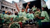 Uno de los ya famosos feriazos de la UTT en un Congreso que decidió ignorar la realidad de las familias campesinas (entre tantas otras).