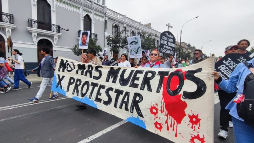 Movilizaciones en Perú