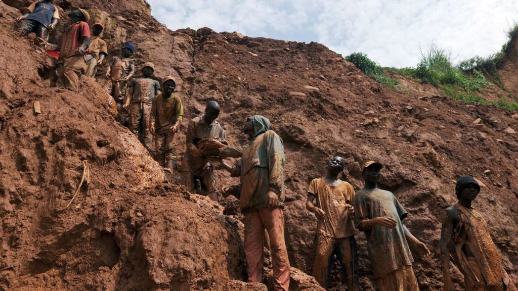 mina de coltán - R. D. del Congo