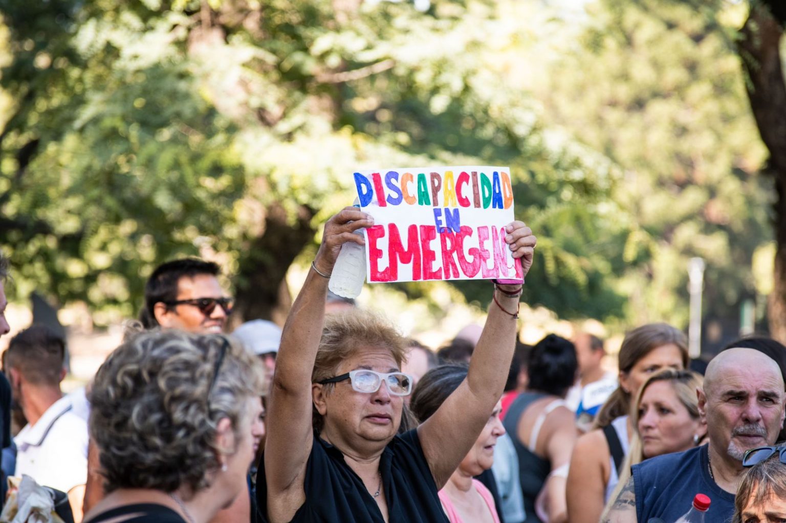 Marcha por discapacidad en Santa Fe