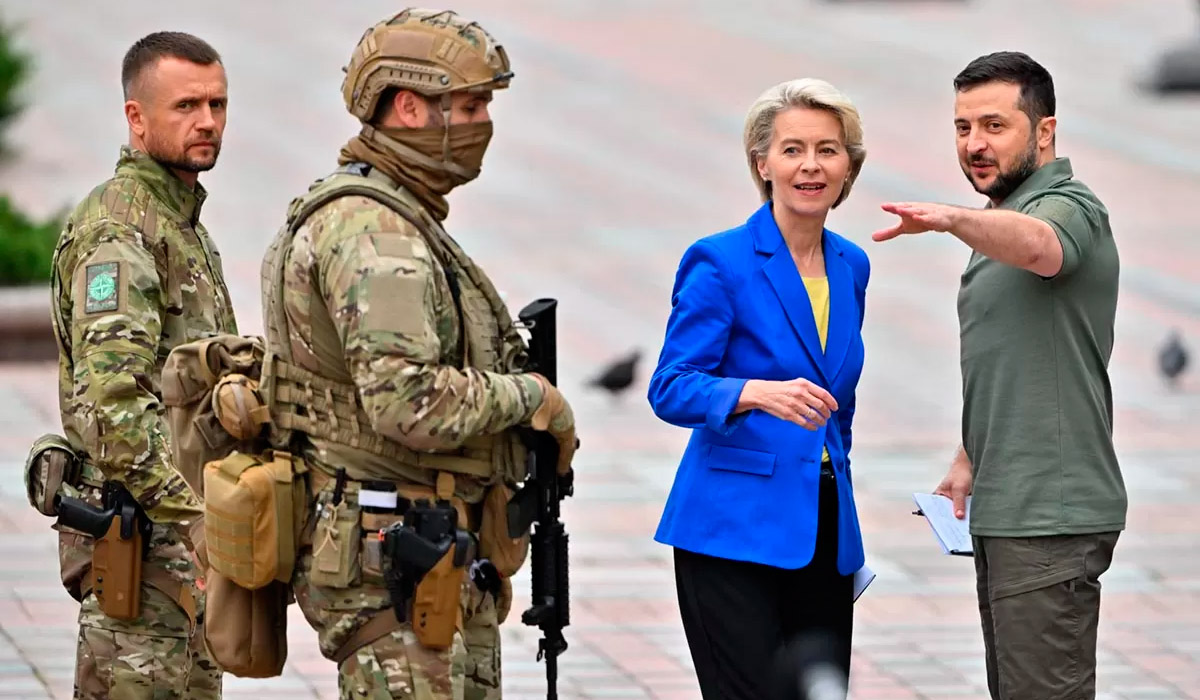 Von der leyen y zelensky