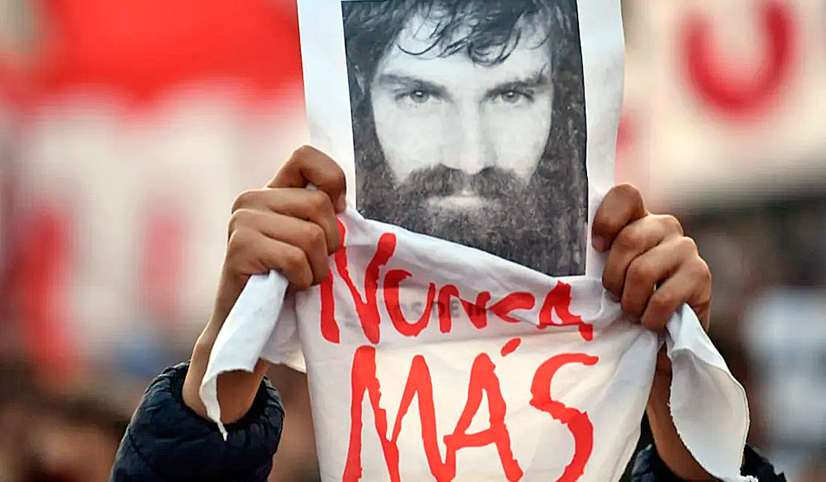 santiago maldonado 7 años