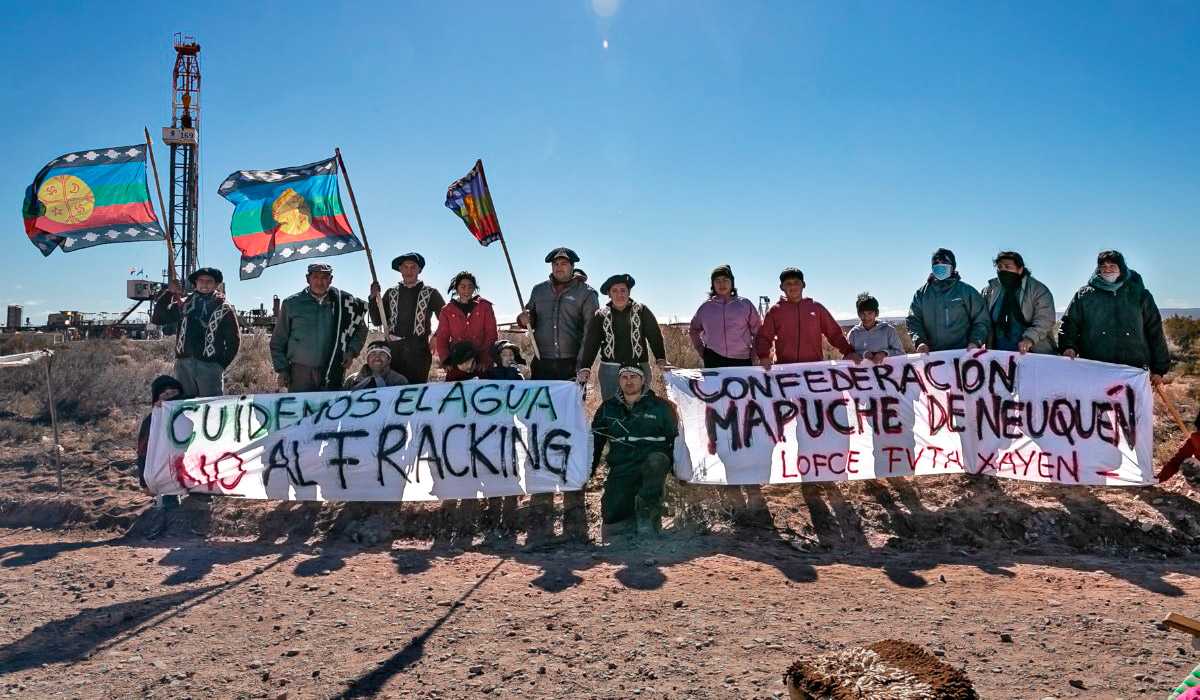 mapuches vaca muerta