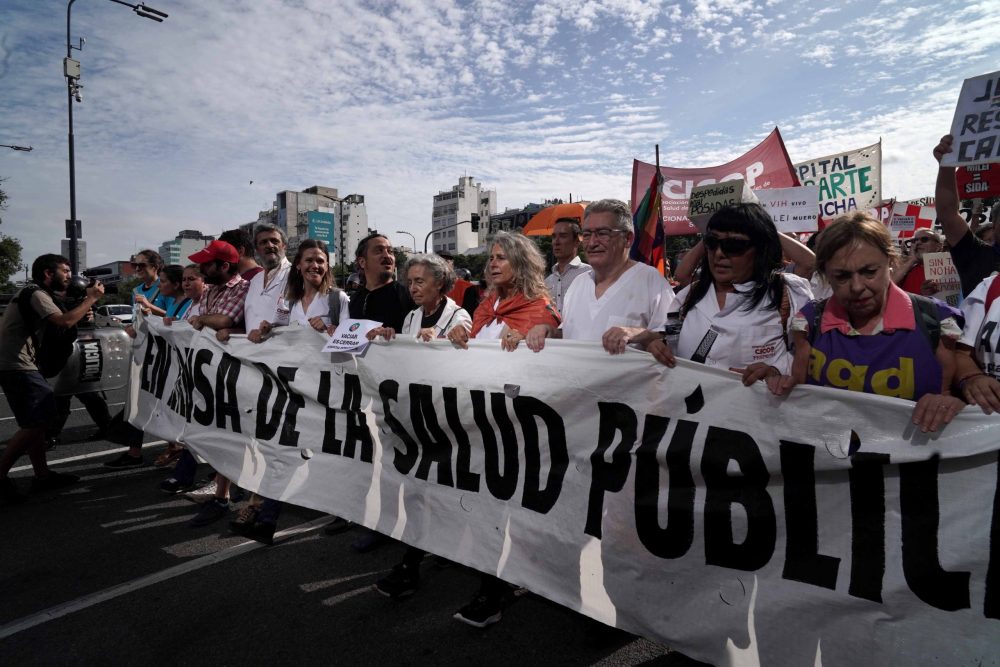 Marcha Federal por la Salud: El rechazo al ajuste se hizo oír en todo ...