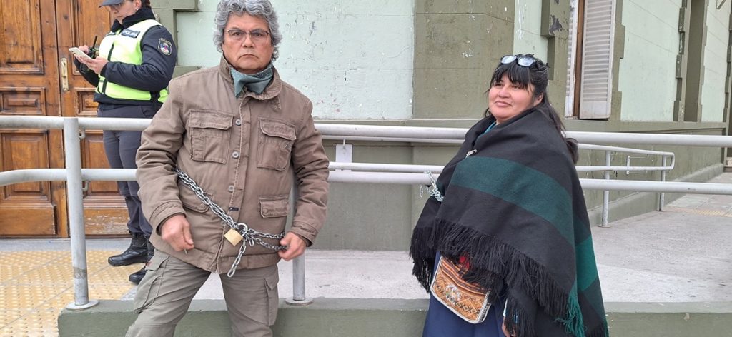 Nelson Cárdenas, lonko del lof Ragilew Cárdenas