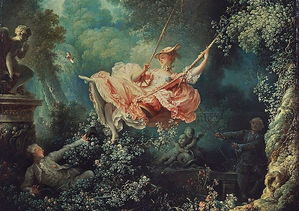 “El columpio”, de Jean Honoré Fragonard