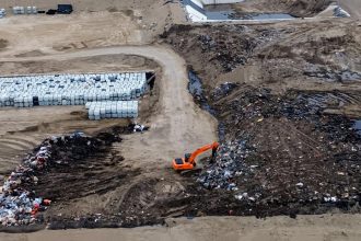 basurero petrolero de opsur en comodoro rivadavia